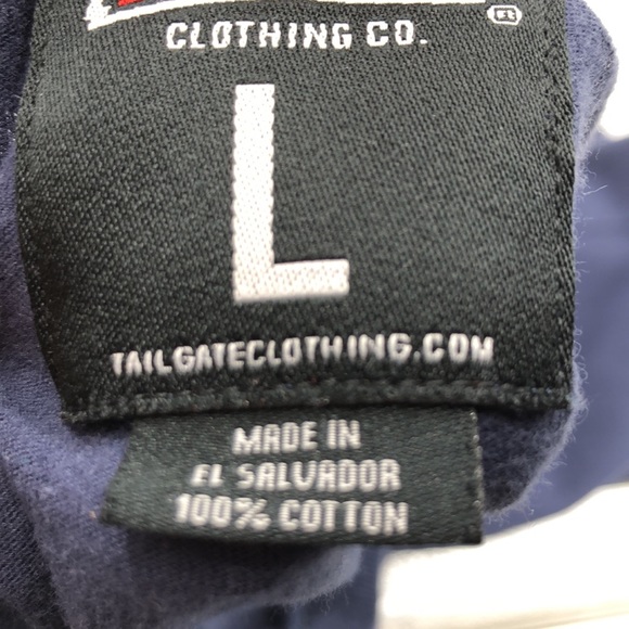 Tailgate Clothing Co. Pitt Panthers Tee Shirt Top Sz Large - Picture 4 of 5